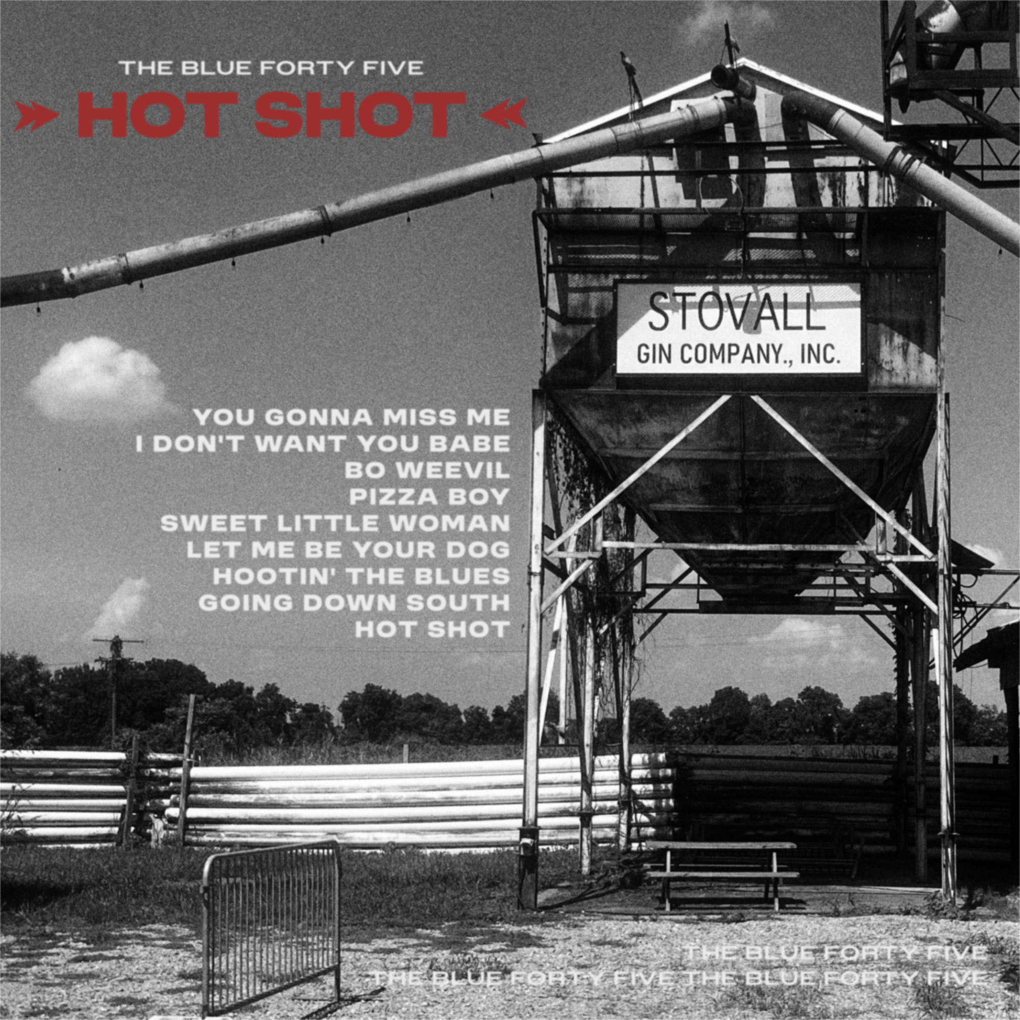 The Blue Forty Five — Hot Shot album artwork